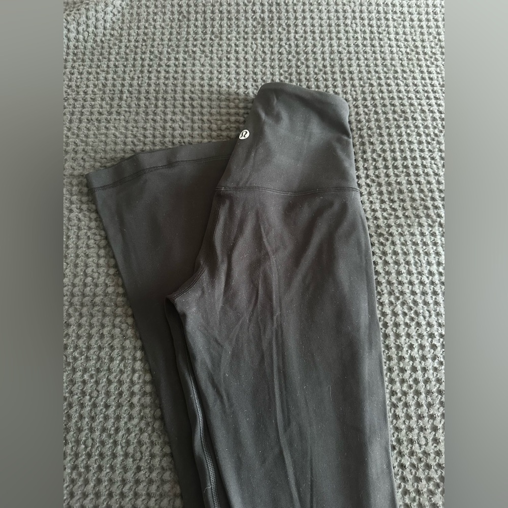 Lululemon Athletica Black Boot Cut Flare Pants - Picture 5 of 7